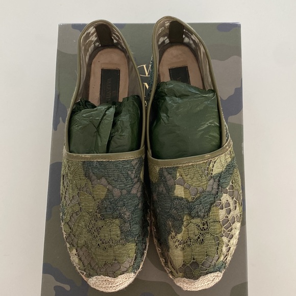 Valentino ‘Camo Lace’ Espadrille - Picture 10 of 12